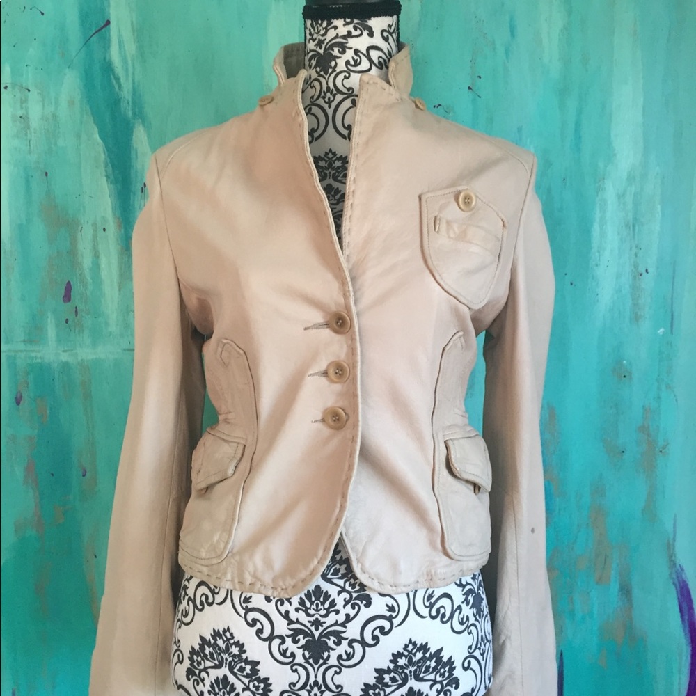 Leather jacket
